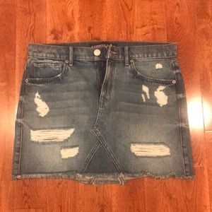 Express Jean miniskirt